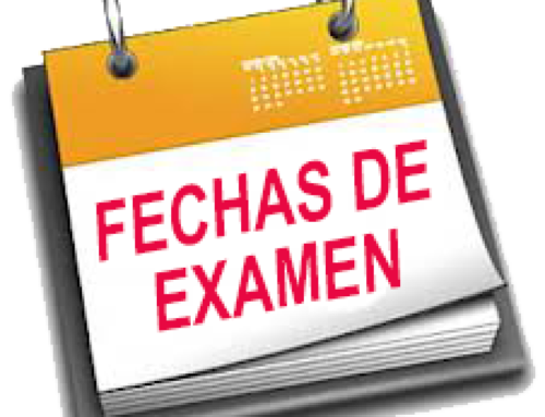 Calendario de exámenes de septiembre 1º Bachillerato