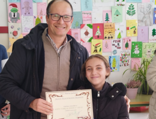 Entrega de premios Halloween y tarjetas navideñas